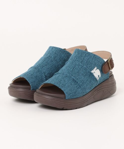 moz（モズ）の「《moz:SWEDEN LAGOM》MZ-17451（その他シューズ・レディース・ブルー/グレー・M/L/LL/S）」の2枚目の写真