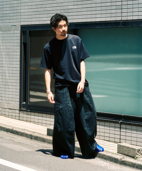 THE NORTH FACE(ザノースフェイス)の「THE NORTH FACE / ザ ノースフェイス S/S Historical Logo Tee(Tシャツ/カットソー・メンズ・ブラック/ベージュ/ホワイト/ネイビー・X-LARGE/LARGE/MEDIUM)」の5枚目の写真