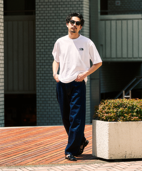 THE NORTH FACE(ザノースフェイス)の「THE NORTH FACE / ザ ノースフェイス S/S Historical Logo Tee(Tシャツ/カットソー・メンズ・ブラック/ベージュ/ホワイト/ネイビー・X-LARGE/LARGE/MEDIUM)」の6枚目の写真