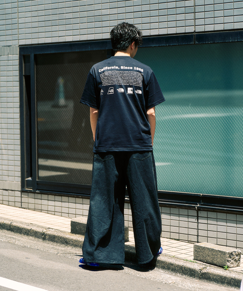 THE NORTH FACE(ザノースフェイス)の「THE NORTH FACE / ザ ノースフェイス S/S Historical Logo Tee(Tシャツ/カットソー・メンズ・ブラック/ベージュ/ホワイト/ネイビー・X-LARGE/LARGE/MEDIUM)」の7枚目の写真