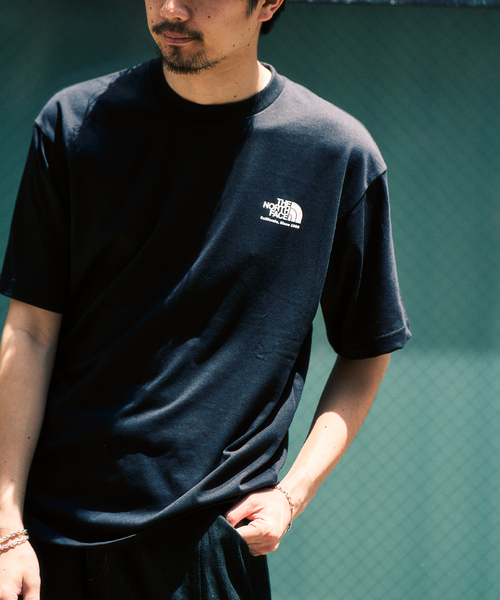THE NORTH FACE(ザノースフェイス)の「THE NORTH FACE / ザ ノースフェイス S/S Historical Logo Tee(Tシャツ/カットソー・メンズ・ブラック/ベージュ/ホワイト/ネイビー・X-LARGE/LARGE/MEDIUM)」の9枚目の写真