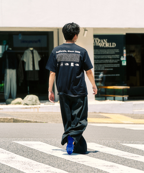 THE NORTH FACE(ザノースフェイス)の「THE NORTH FACE / ザ ノースフェイス S/S Historical Logo Tee(Tシャツ/カットソー・メンズ・ブラック/ベージュ/ホワイト/ネイビー・X-LARGE/LARGE/MEDIUM)」の11枚目の写真