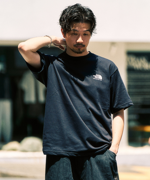 THE NORTH FACE(ザノースフェイス)の「THE NORTH FACE / ザ ノースフェイス S/S Historical Logo Tee(Tシャツ/カットソー・メンズ・ブラック/ベージュ/ホワイト/ネイビー・X-LARGE/LARGE/MEDIUM)」の13枚目の写真