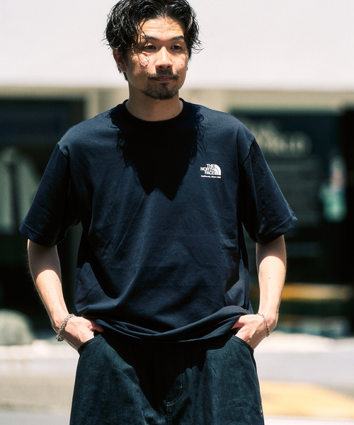 THE NORTH FACE(ザノースフェイス)の「THE NORTH FACE / ザ ノースフェイス S/S Historical Logo Tee(Tシャツ/カットソー・メンズ・ブラック/ベージュ/ホワイト/ネイビー・X-LARGE/LARGE/MEDIUM)」の14枚目の写真