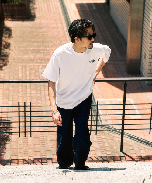 THE NORTH FACE(ザノースフェイス)の「THE NORTH FACE / ザ ノースフェイス S/S Historical Logo Tee(Tシャツ/カットソー・メンズ・ブラック/ベージュ/ホワイト/ネイビー・X-LARGE/LARGE/MEDIUM)」の17枚目の写真
