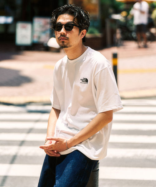 THE NORTH FACE(ザノースフェイス)の「THE NORTH FACE / ザ ノースフェイス S/S Historical Logo Tee(Tシャツ/カットソー・メンズ・ブラック/ベージュ/ホワイト/ネイビー・X-LARGE/LARGE/MEDIUM)」の18枚目の写真