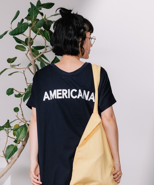 タグ付 アメリカーナ フリークスストア別注 サイドジップ ロゴ ワンピース 黒F タグ付 アメリカーナ フリークスストア別注 サイドジップ ロゴ