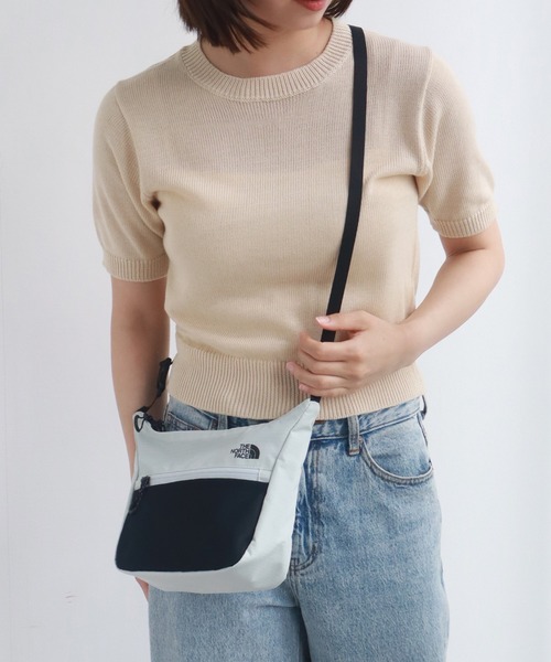 ショルダーバッグ [The North Face] MT LITE CROSS BAG - ICE_BLUE ザ・ノースフェイス MT LITE CROSS BAG ライト クロスバッグ Ice