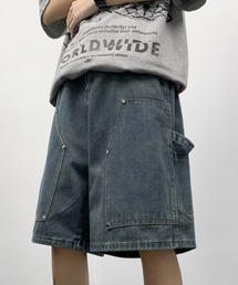 CERCA（チェルカ）の「【NOWLE】スタッズ デザイン デニム ハーフパンツ（デニムパンツ）」