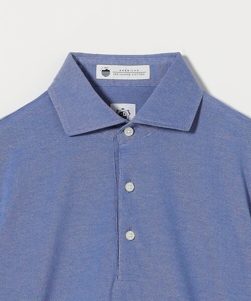 gim（ジム）の「＜gim＞25SS アメリカンシーアイランドコットン ポロシャツ（ポロシャツ・メンズ・ダークグレー/ネイビー/ロイヤルブルー/ライラック・L/M/S/XL）」の22枚目の写真