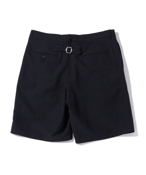 SHIPS（シップス）の「Southwick: Gate Label TW エンボス 1プリーツ ショーツ（その他パンツ・メンズ・ネイビー・SMALL/MEDIUM/LARGE/X-LARGE）」の2枚目の写真