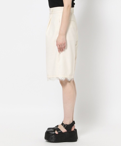 HARE（ハレ）の「レーススカラップハーフパンツ(HARE)（その他パンツ