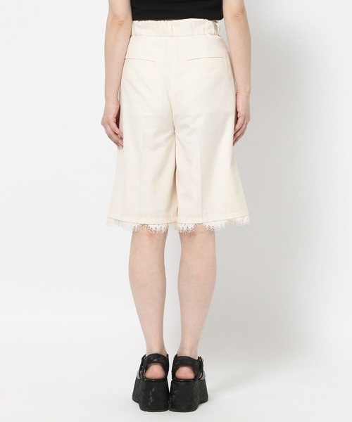 HARE（ハレ）の「レーススカラップハーフパンツ(HARE)（その他パンツ・レディース・ブラック/ホワイト・FREE）」の17枚目の写真