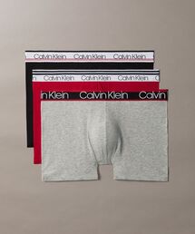 Calvin Klein（カルバン・クライン）の「ボクサーパンツ(3枚パック) - Cotton Stretch WB Variety PK トランクス（ボクサーパンツ）」