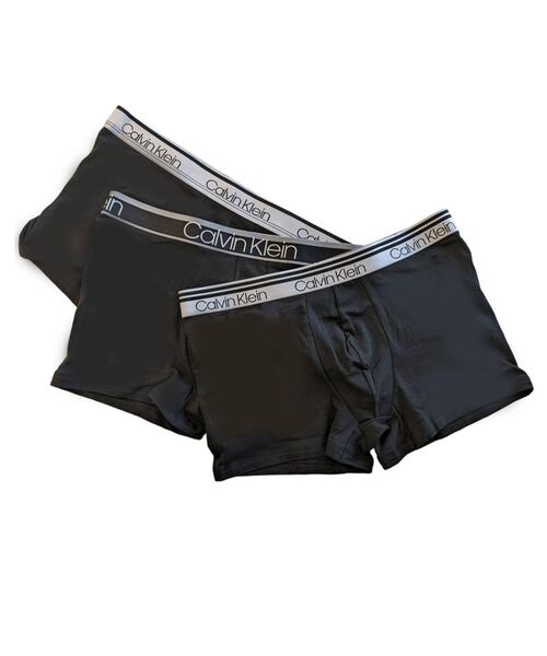 Calvin Klein(カルバン・クライン)の「ボクサーパンツ(3枚パック) - Cotton Stretch WB Variety PK トランクス(ボクサーパンツ・メンズ・グレー系その他/ブラック/グレー系その他2/マルチ/その他・M/S/L/XL)」の21枚目の写真