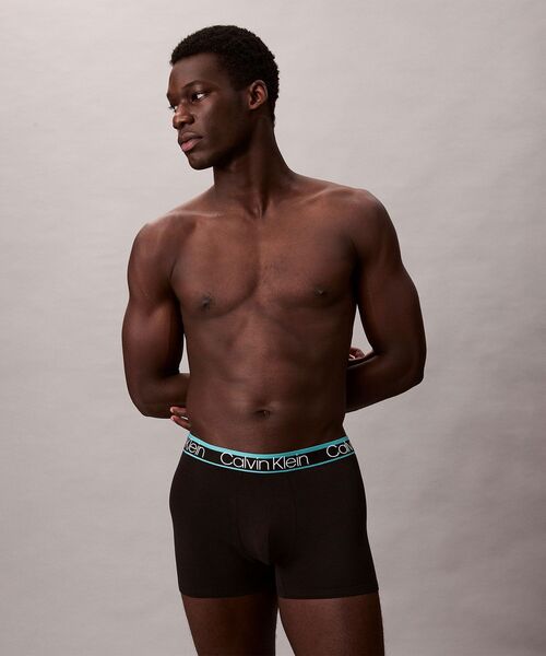 Calvin Klein(カルバン・クライン)の「ボクサーパンツ(3枚パック) - Cotton Stretch WB Variety PK トランクス(ボクサーパンツ・メンズ・グレー系その他/ブラック/グレー系その他2/マルチ/その他・M/S/L/XL)」の9枚目の写真