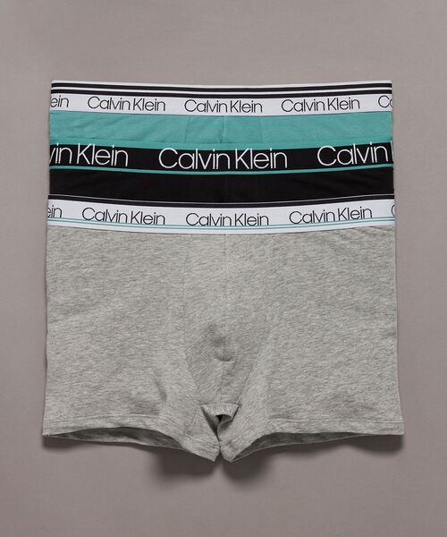 Calvin Klein(カルバン・クライン)の「ボクサーパンツ(3枚パック) - Cotton Stretch WB Variety PK トランクス(ボクサーパンツ・メンズ・グレー系その他/ブラック/グレー系その他2/マルチ/その他・M/S/L/XL)」の14枚目の写真