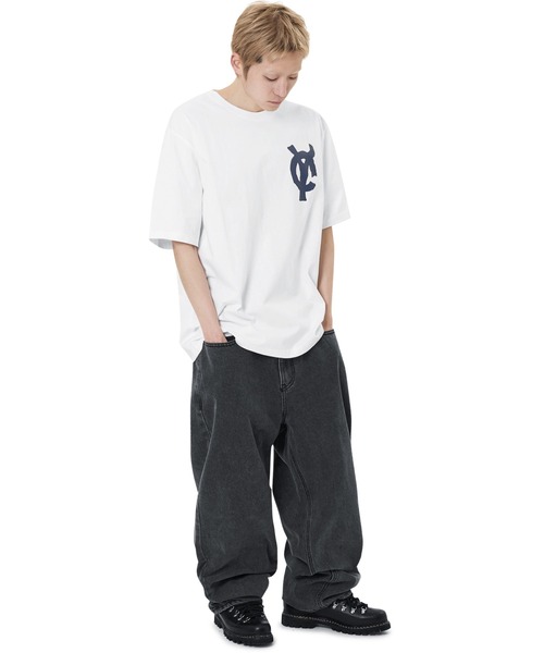 OY(オーワイ)の「『OY/オーワイ』 LOOSE BAGGY PANTS/ルーズバギーパンツ(デニムパンツ・レディース・グレー・S/M/L)」の4枚目の写真