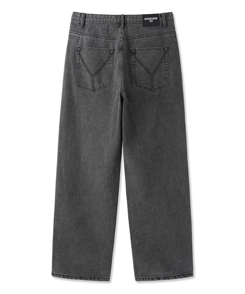 OY(オーワイ)の「『OY/オーワイ』 LOOSE BAGGY PANTS/ルーズバギーパンツ(デニムパンツ・レディース・グレー・S/M/L)」の8枚目の写真
