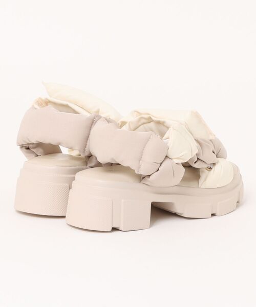 sesenta（セセンタ）の「【sesenta】レディースカジュアルサンダル（サンダル・レディース・ブラック/アイボリー・S/M/L/LL）」の3枚目の写真