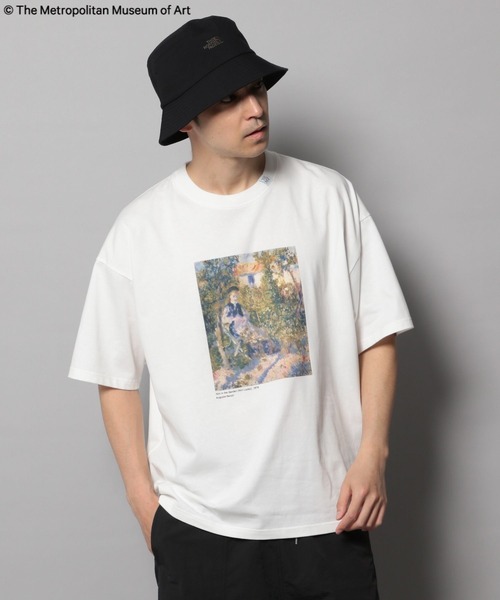 BAYFLOW（ベイフロー）の「【The Met/メトロポリタン美術館】グラフィックTシャツ（Tシャツ/カットソー・メンズ・ホワイト/ホワイト系その他/ホワイト系その他2/ブラック/ブラック系その他・MEDIUM/LARGE）」の3枚目の写真