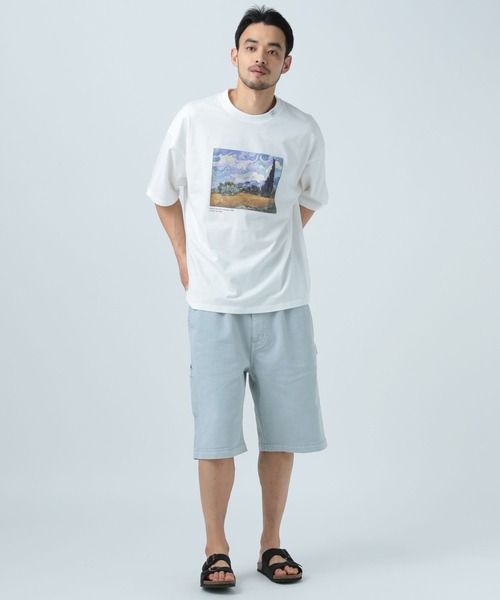 BAYFLOW（ベイフロー）の「【The Met/メトロポリタン美術館】グラフィックTシャツ（Tシャツ/カットソー・メンズ・ホワイト/ホワイト系その他/ホワイト系その他2/ブラック/ブラック系その他・MEDIUM/LARGE）」の7枚目の写真