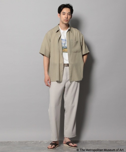 BAYFLOW（ベイフロー）の「【The Met/メトロポリタン美術館】グラフィックTシャツ（Tシャツ/カットソー・メンズ・ホワイト/ホワイト系その他/ブラック/ホワイト系その他2/ブラック系その他・MEDIUM/LARGE）」の6枚目の写真