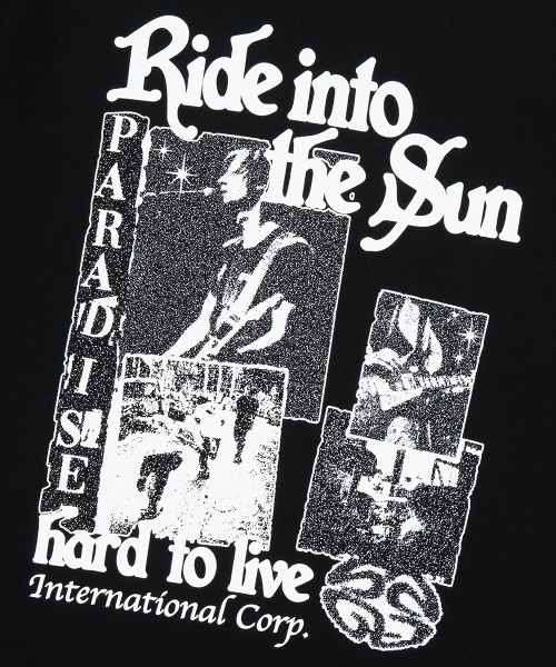 MAHAGRID(マハグリッド)の「『mahagrid/マハグリッド』RIDE TEE /ライド Tシャツ(Tシャツ/カットソー・メンズ・ネイビー/ブラック・L/M)」の11枚目の写真