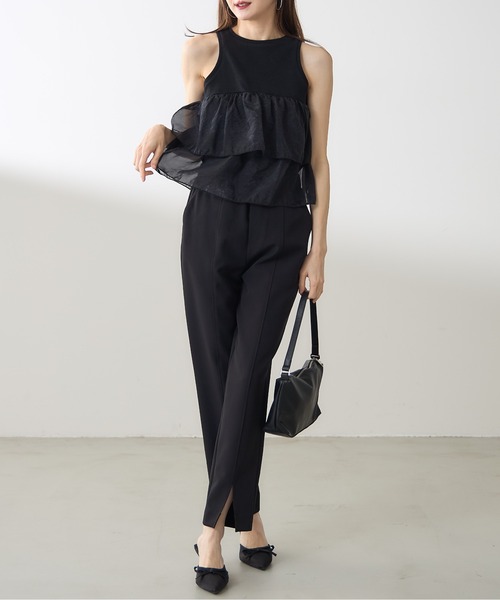 &. NOSTALGIA（アンドドットノスタルジア）の「【ZOZO限定】レクタングルワンハンドルバッグ（ハンドバッグ・レディース・イエロー/ブラック・FREE）」の17枚目の写真