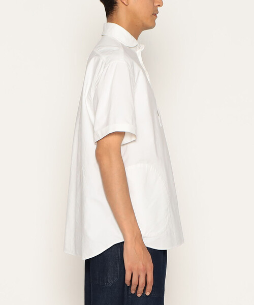 【tks】ダントン ROUND COLLAR P.O SHIRT OXP DANTON [ダントン] W OXFORD ROUND COLLAR SHORT SLEEVE