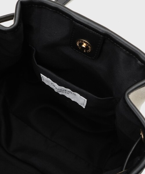 OPAQUE.CLIP（オペークドットクリップ）の「タッセル巾着デザインミニショルダーバッグ（ショルダーバッグ・レディース・レンガ/ブラック/ブラック系4・00）」の20枚目の写真