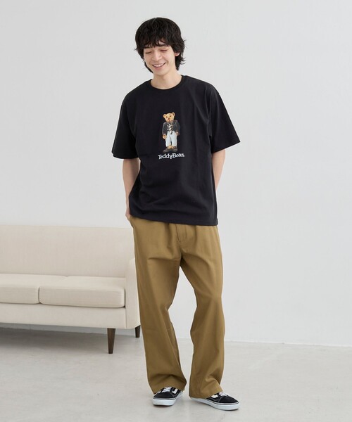 coen(コーエン)の「Teddy Bear(テディベア)別注プリントTシャツ(Tシャツ/カットソー・メンズ・ホワイト/ブラック/その他1/その他2・S/M/L/XL)」の13枚目の写真