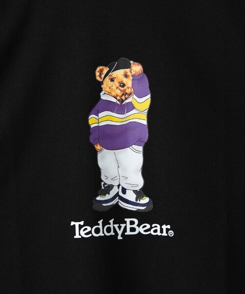 coen(コーエン)の「Teddy Bear(テディベア)別注プリントTシャツ(Tシャツ/カットソー・メンズ・ホワイト/ブラック/その他1/その他2・S/M/L/XL)」の20枚目の写真