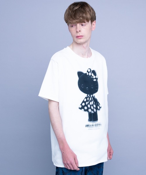 TRIPPY ART(Ｔシャツ)ハローキティー TRIPPY ART - 【3Dハローキティデザイン】 アートTシャツ
