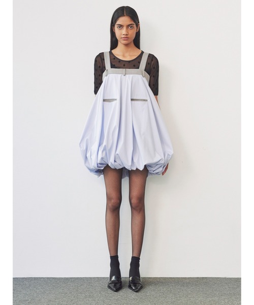 SORIN(ソリン )の「Combination Puff Mini Dress(ワンピース・レディース・グレー/チェック/ダークネイビー・38)」の13枚目の写真