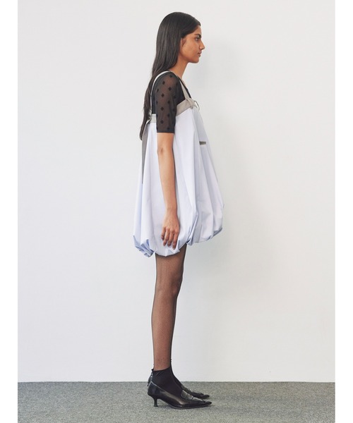 SORIN(ソリン )の「Combination Puff Mini Dress(ワンピース・レディース・グレー/チェック/ダークネイビー・38)」の14枚目の写真