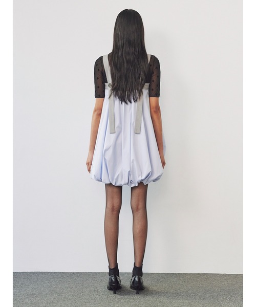 SORIN(ソリン )の「Combination Puff Mini Dress(ワンピース・レディース・グレー/チェック/ダークネイビー・38)」の15枚目の写真