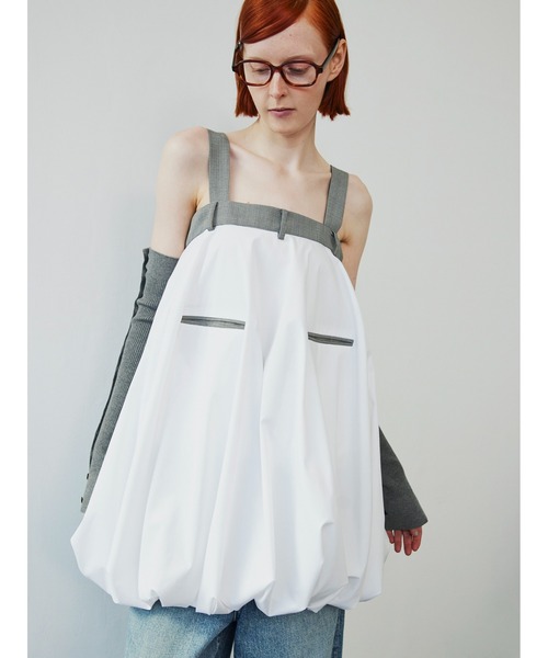 SORIN(ソリン )の「Combination Puff Mini Dress(ワンピース・レディース・グレー/チェック/ダークネイビー・38)」の21枚目の写真