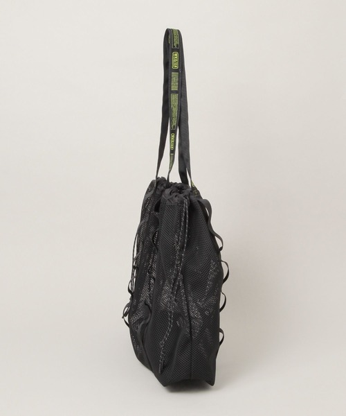 WEEKEND(ER)(ウィークエンダー)の「【WEEKEND(ER)&CO./ウィークエンダー】メッシュトートバッグ(トートバッグ・メンズ・ブラック・FREE)」の2枚目の写真