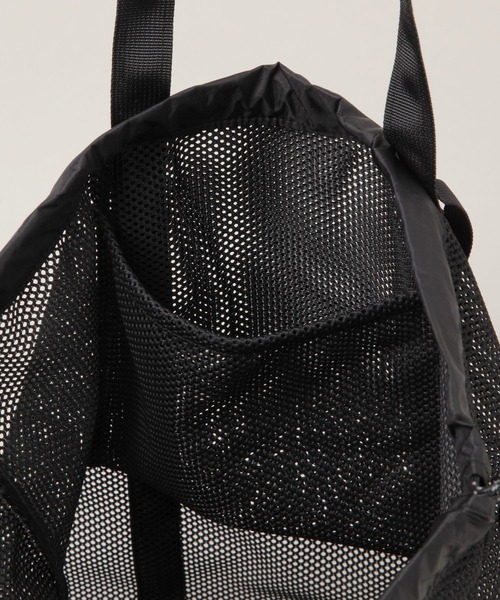 WEEKEND(ER)(ウィークエンダー)の「【WEEKEND(ER)&CO./ウィークエンダー】メッシュトートバッグ(トートバッグ・メンズ・ブラック・FREE)」の9枚目の写真