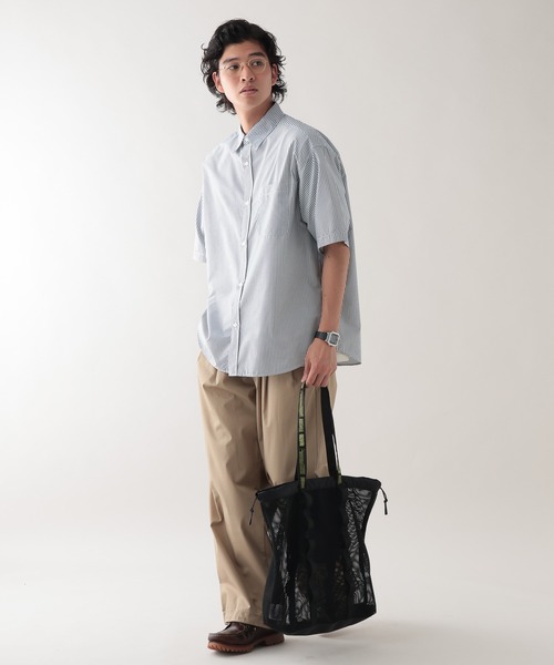 WEEKEND(ER)(ウィークエンダー)の「【WEEKEND(ER)&CO./ウィークエンダー】メッシュトートバッグ(トートバッグ・メンズ・ブラック・FREE)」の16枚目の写真