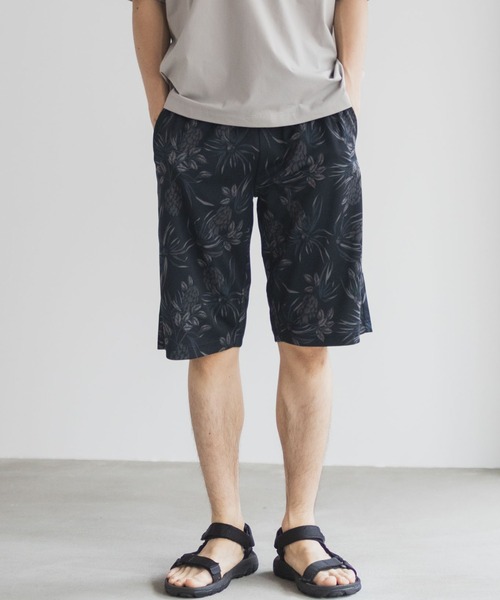 NAVY（ネイビー）の「NAVY ハニカムメッシュハーフパンツ/ショートパンツ（その他パンツ・メンズ・ブラック/カーキ/ブラウン系/グレー系2/グレー系3/グレー/ブラック系2/ネイビー系2/ネイビー/カモフラージュ/グレー系1/ブラック系3/ネイビー系1/ブラック系1/ベージュ系/ブルーグリーン・M/L/XL）」の4枚目の写真