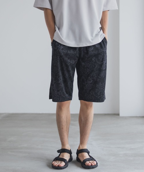 NAVY（ネイビー）の「NAVY ハニカムメッシュハーフパンツ/ショートパンツ（その他パンツ・メンズ・ブラック/カーキ/ブラウン系/グレー系2/グレー系3/グレー/ブラック系2/ネイビー系2/ネイビー/カモフラージュ/グレー系1/ブラック系3/ネイビー系1/ブラック系1/ベージュ系/ブルーグリーン・M/L/XL）」の5枚目の写真