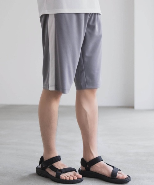 NAVY（ネイビー）の「NAVY ハニカムメッシュハーフパンツ/ショートパンツ（その他パンツ・メンズ・ブラック/カーキ/ブラウン系/グレー系2/グレー系3/グレー/ブラック系2/ネイビー系2/ネイビー/カモフラージュ/グレー系1/ブラック系3/ネイビー系1/ブラック系1/ベージュ系/ブルーグリーン・M/L/XL）」の6枚目の写真