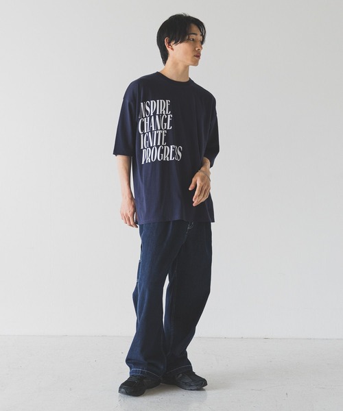 LOWRYS FARM（ローリーズファーム）の「ライトデニムペインターＰ　 492202（デニムパンツ・メンズ・ネイビー/ブラック系その他・LARGE/MEDIUM）」の17枚目の写真