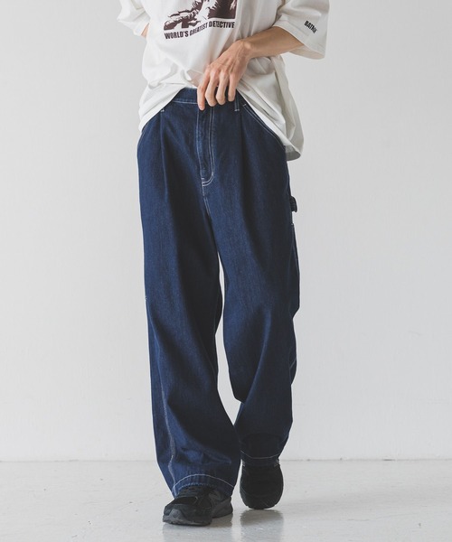 LOWRYS FARM（ローリーズファーム）の「ライトデニムペインターＰ　 492202（デニムパンツ・メンズ・ネイビー/ブラック系その他・LARGE/MEDIUM）」の20枚目の写真