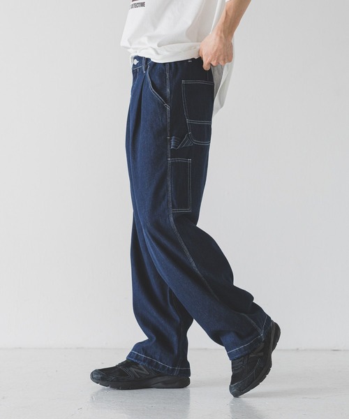 LOWRYS FARM（ローリーズファーム）の「ライトデニムペインターＰ　 492202（デニムパンツ・メンズ・ネイビー/ブラック系その他・LARGE/MEDIUM）」の21枚目の写真