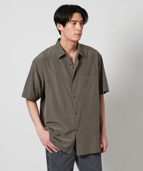 UNITED ARROWSドレープ ショートスリーブシャツ UNITED ARROWS（ユナイテッドアローズ）の「ドレープ ショートスリーブ