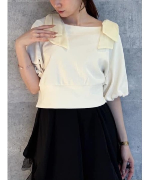 an another angelus（アンアナザーアンジェラス）の「チュールレイヤードラッフルスカート/ fint　フィント（スカート・レディース・ブラック/ミント・FREE）」の20枚目の写真