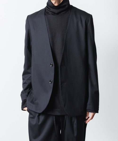 T/W/SI ストレッチギャバジン カラーレスJKT / T/W/SI STRETCH